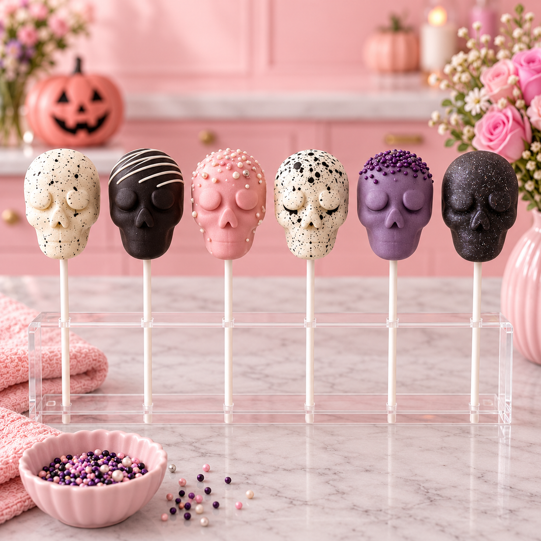 Skull Cake Pops: A Halloween Decorating Guide