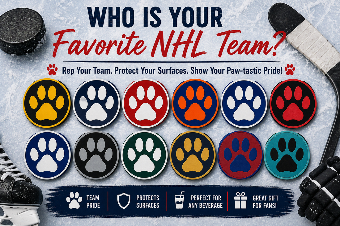 NHL team-inspired color combinations for cake pops and baking projects.