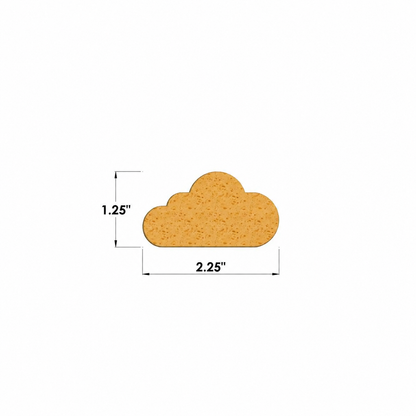 Cloud Cake Pop Mold Set | Cutter, Press Tool & 6-Inch Tray