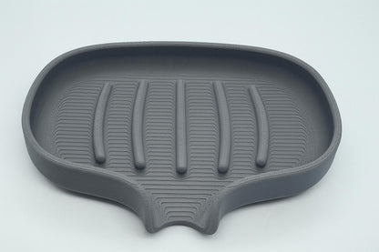 Nature-Inspired Self-Draining Soap Dish: Quick-Dry Leaf Design for Bathroom & Kitchen Accessories