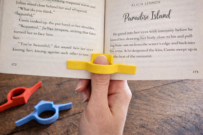 One-Handed Thumb Book Holder.