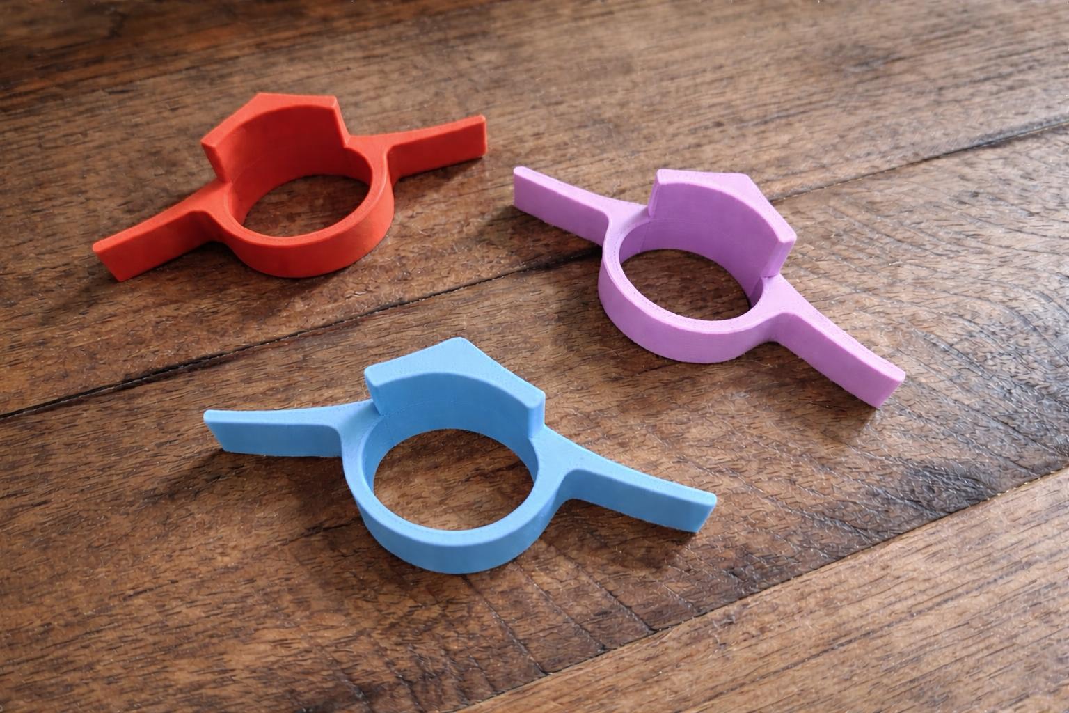 One-Handed Thumb Book Holder.