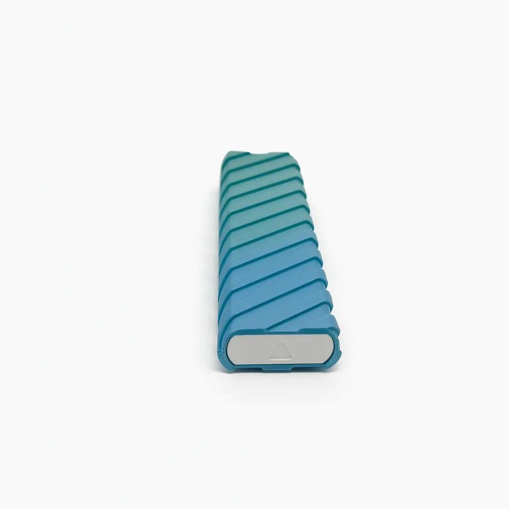Ridge Texture Slim Pill Case.