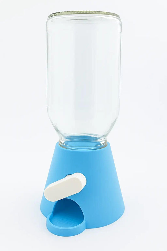 Candy Dispenser – Jelly Jar Treat Dispenser with Turn Lever.