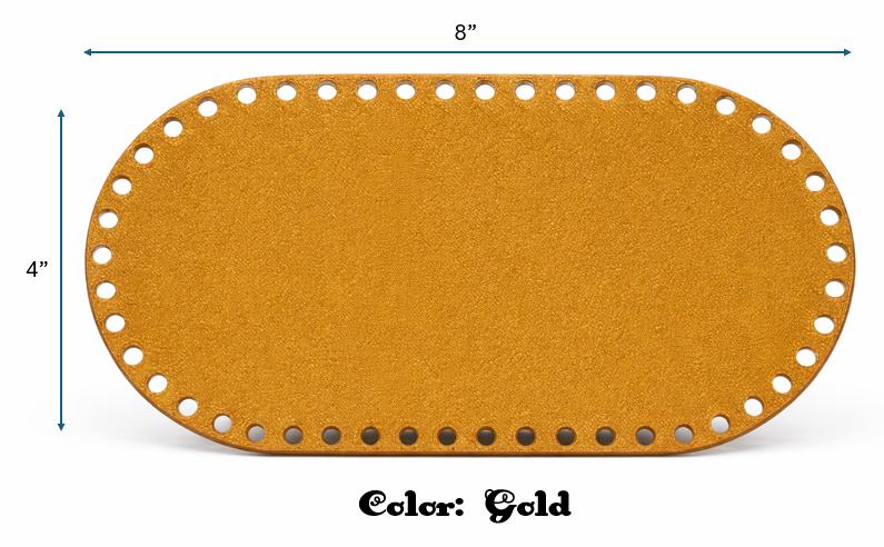Oval Crochet Bag Bottoms (6 Sizes).