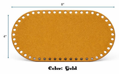 Oval Crochet Bag Bottoms (6 Sizes).