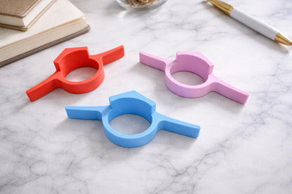 One-Handed Thumb Book Holder.