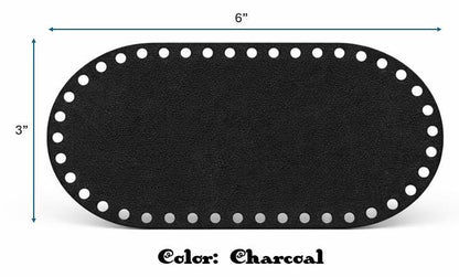 Oval Crochet Bag Bottoms (6 Sizes).