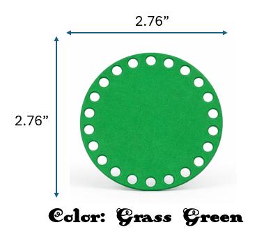 Round Crochet Bag Bottoms (12 Sizes).