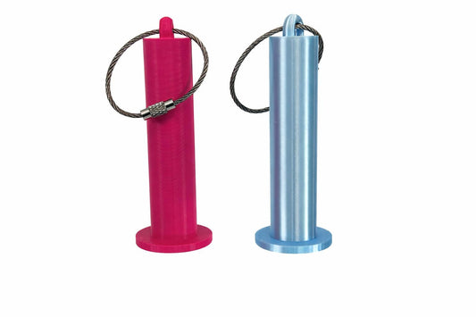 3-inch medical wrap and tape holder with steel attachment ring.