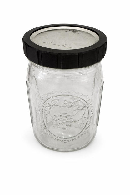 3D Printed Mason Jar Bands – Regular and Wide Mouth Replacement Rings (Set of 4)