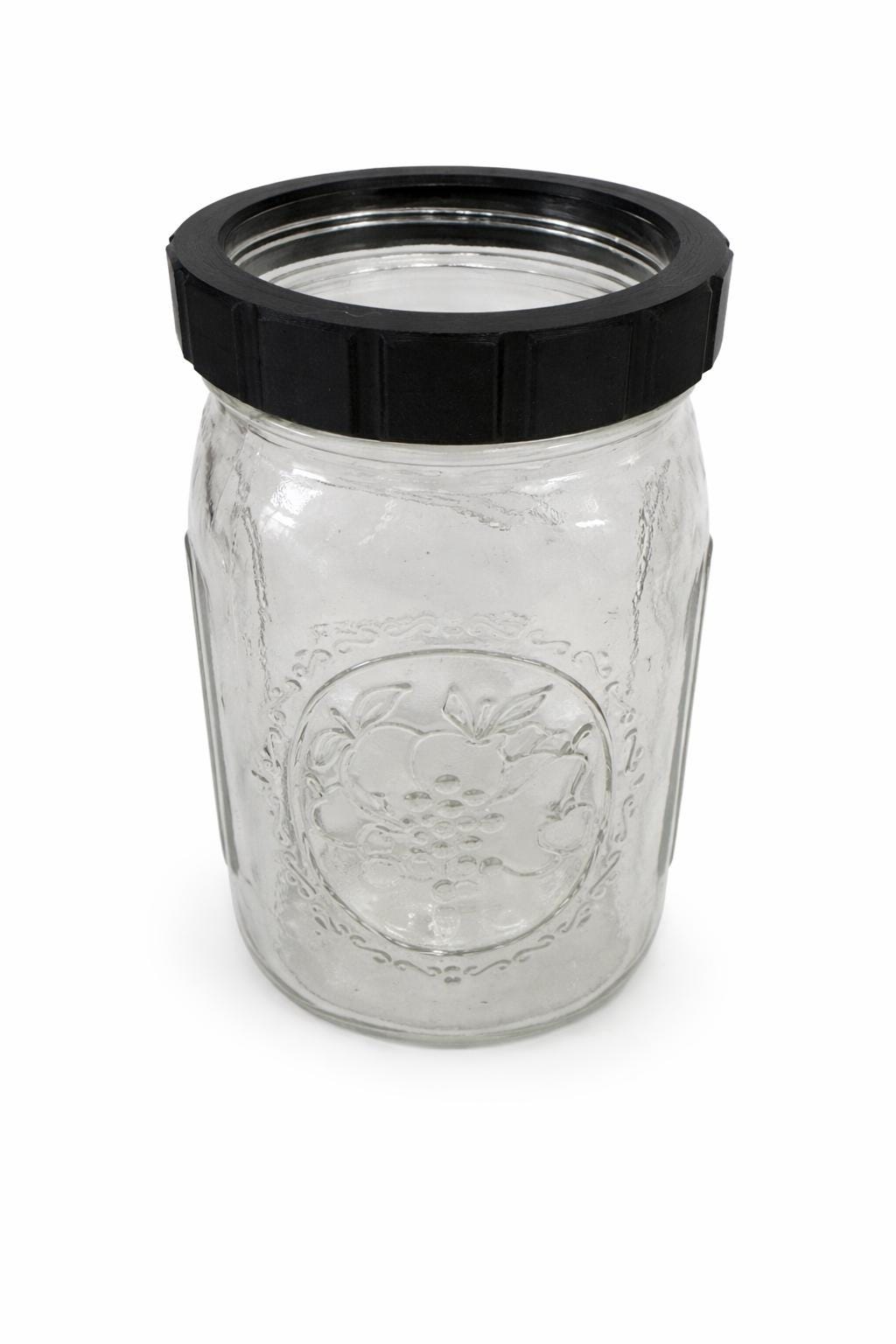 3D Printed Mason Jar Bands – Regular and Wide Mouth Replacement Rings (Set of 4)