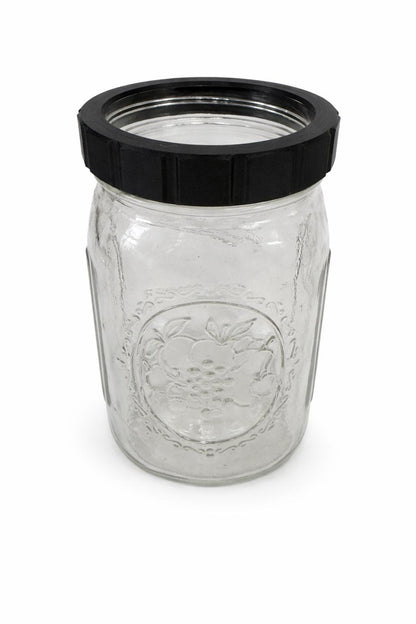 3D Printed Mason Jar Bands – Regular and Wide Mouth Replacement Rings (Set of 4)
