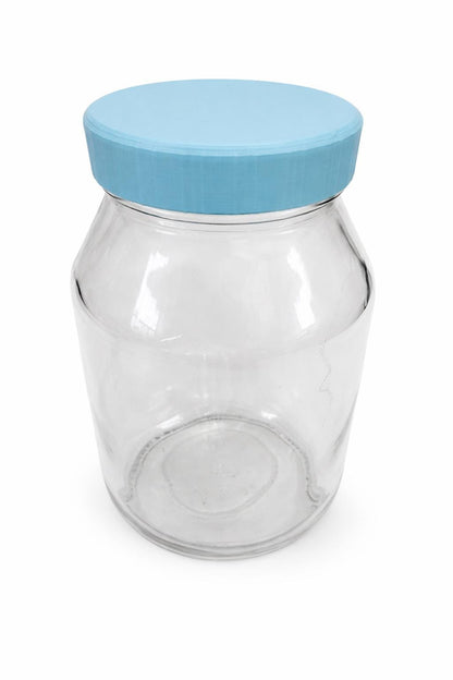 3D Printed Mason Jar Lids – Regular & Wide Mouth Reusable Jar Lids – Screw Top Pantry Storage Lid for Mason Jars – Kitchen Organizer
