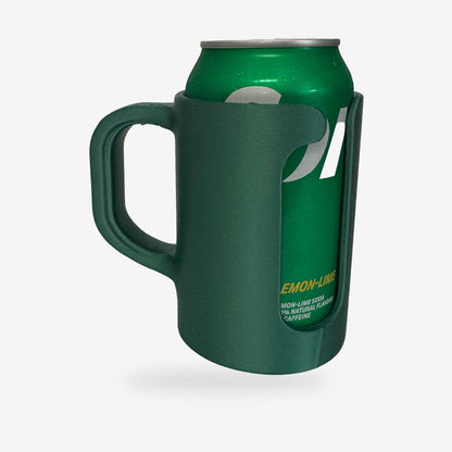 Open-top 12 oz can holder option without the matching lid