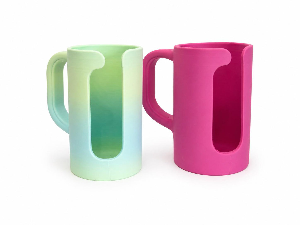 Side view of the 12 oz soda and beer can holder