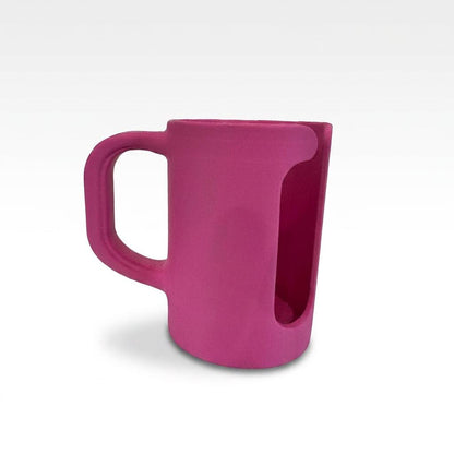 12 oz can holder product view with open-front access