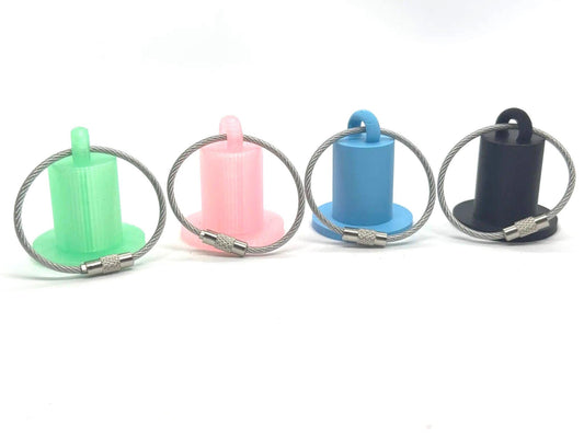 1-inch medical wrap and tape holder with steel attachment ring.
