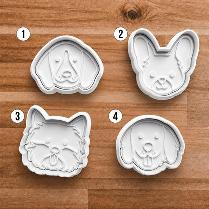 Dog Breed Cookie Cutters ~ Cute Puppies ~ Gifts for Dog Owners ~ Dog Lovers ~ Dog Breeds ~ Chihuahua ~ Terrier ~ Beagle ~ Golden Retriever