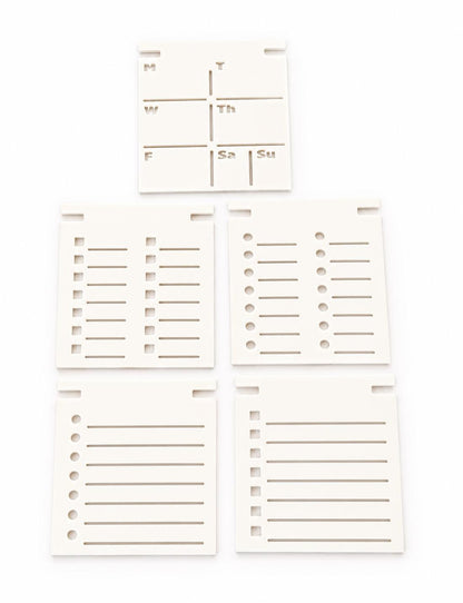 3D Printed Sticky Note Holder Organizer | Desk Organizer for Office & Classroom