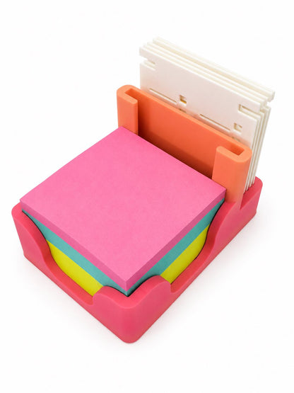 3D Printed Sticky Note Holder Organizer | Desk Organizer for Office & Classroom