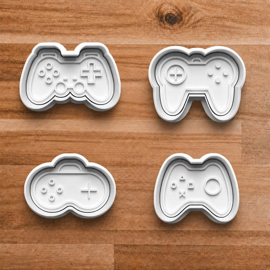 Video Game Controller Cookie Cutter Set.