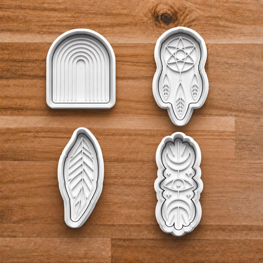 Boho Clay Cutter Set.
