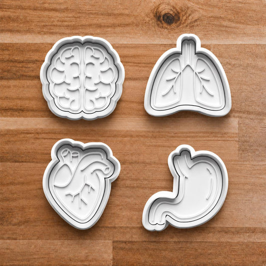 Human Anatomy Cookie Cutter Set.