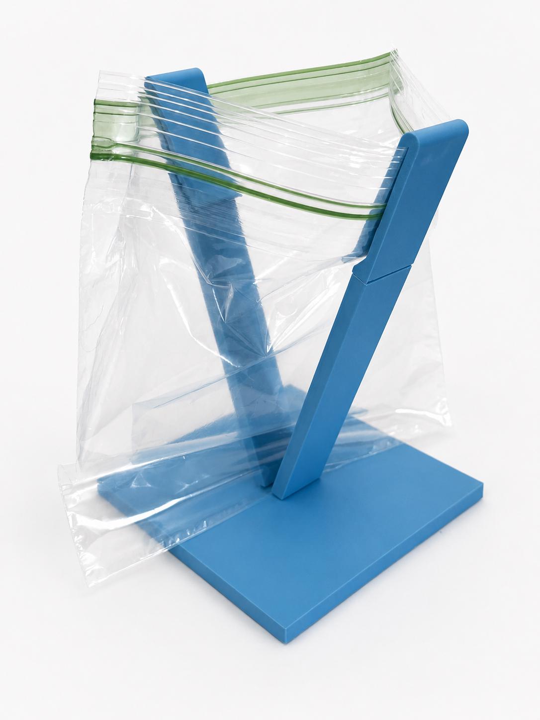 Adjustable Zipper Bag Holder Stand | Hands-Free Food Storage Bag Opener | Gallon Quart Sandwich Bag Holder | Kitchen Prep Helper