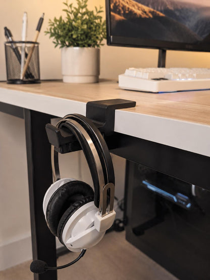 Adjustable Desk Headphone Holder.