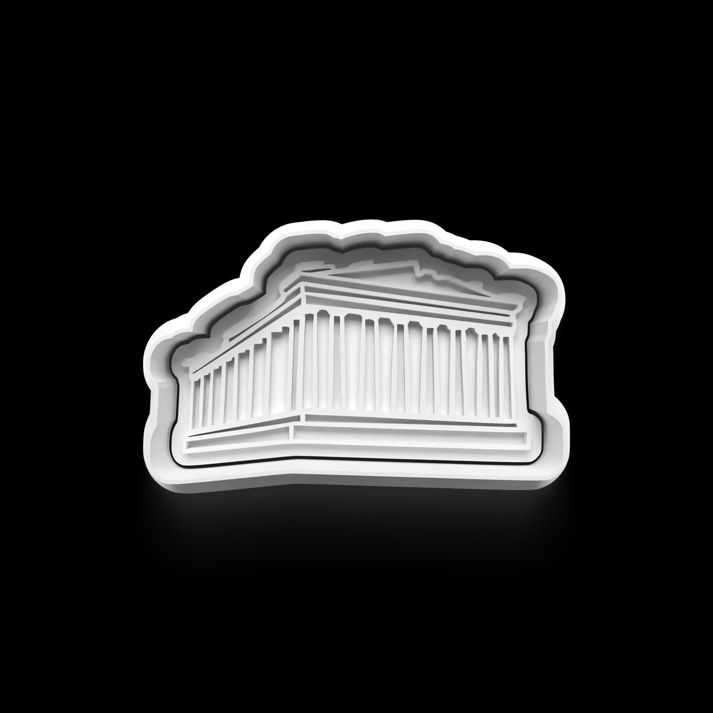 World Landmarks Cookie Cutter Set | Landmark Cookie Stamps | Eiffel Tower Taj Mahal Colosseum Sydney Opera House | Travel Theme Cookies