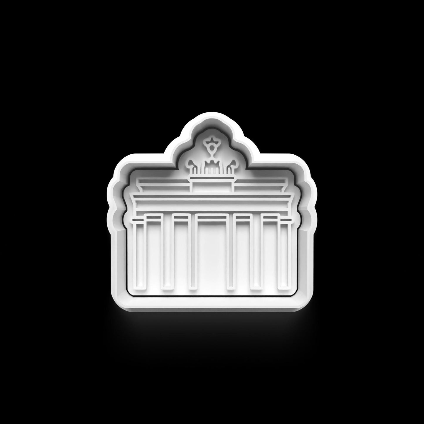 World Landmarks Cookie Cutter Set | Landmark Cookie Stamps | Eiffel Tower Taj Mahal Colosseum Sydney Opera House | Travel Theme Cookies
