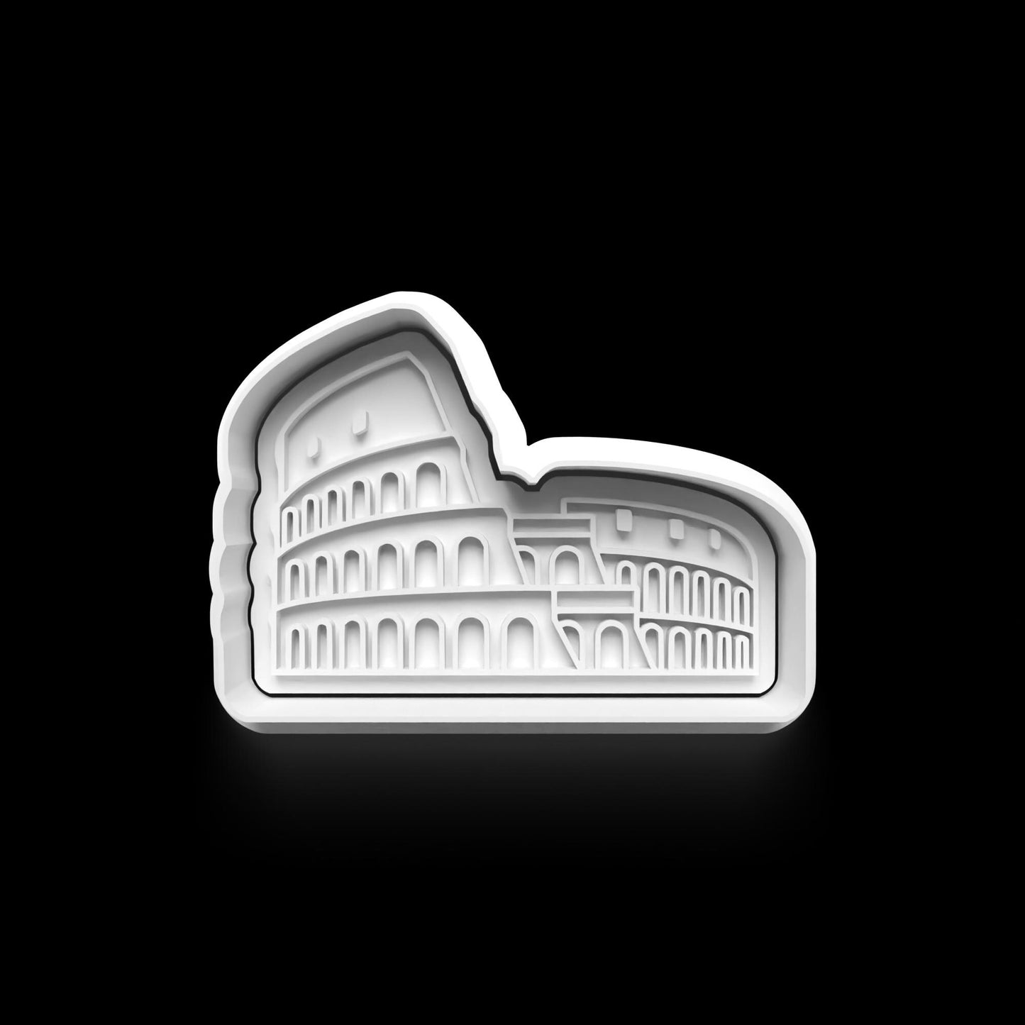 World Landmarks Cookie Cutter Set | Landmark Cookie Stamps | Eiffel Tower Taj Mahal Colosseum Sydney Opera House | Travel Theme Cookies
