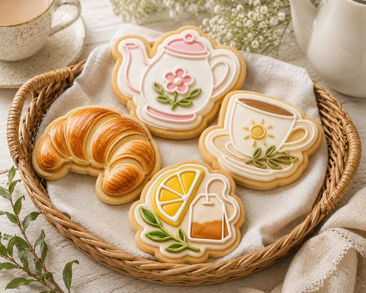 Tea Time Cookie Cutter Set.
