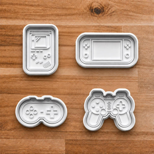Gaming Cookie Cutters Set.