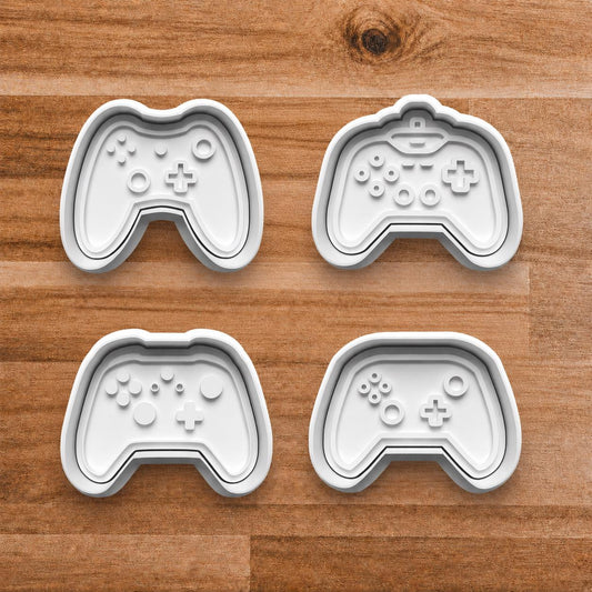 Video Game Controller Cookie Cutter Set.