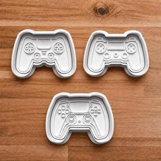 Video Game Controller Cookie Cutter Set.