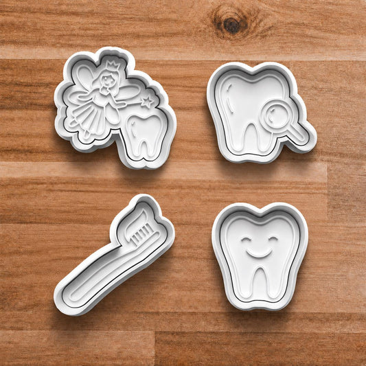 Dental Fairy Tooth Cookie Cutter Set.