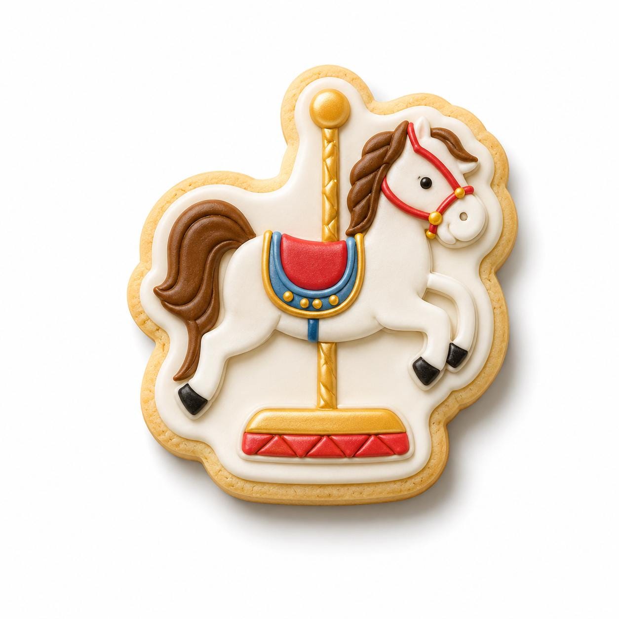 Circus Cookie Cutter Set | Carnival Cookie Cutters and Stamps | Elephant Clown Lion Carousel Popcorn Ferris Wheel Circus Party Cookies
