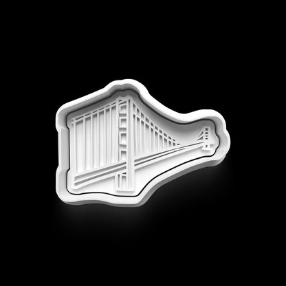 World Landmarks Cookie Cutter Set | Landmark Cookie Stamps | Eiffel Tower Taj Mahal Colosseum Sydney Opera House | Travel Theme Cookies