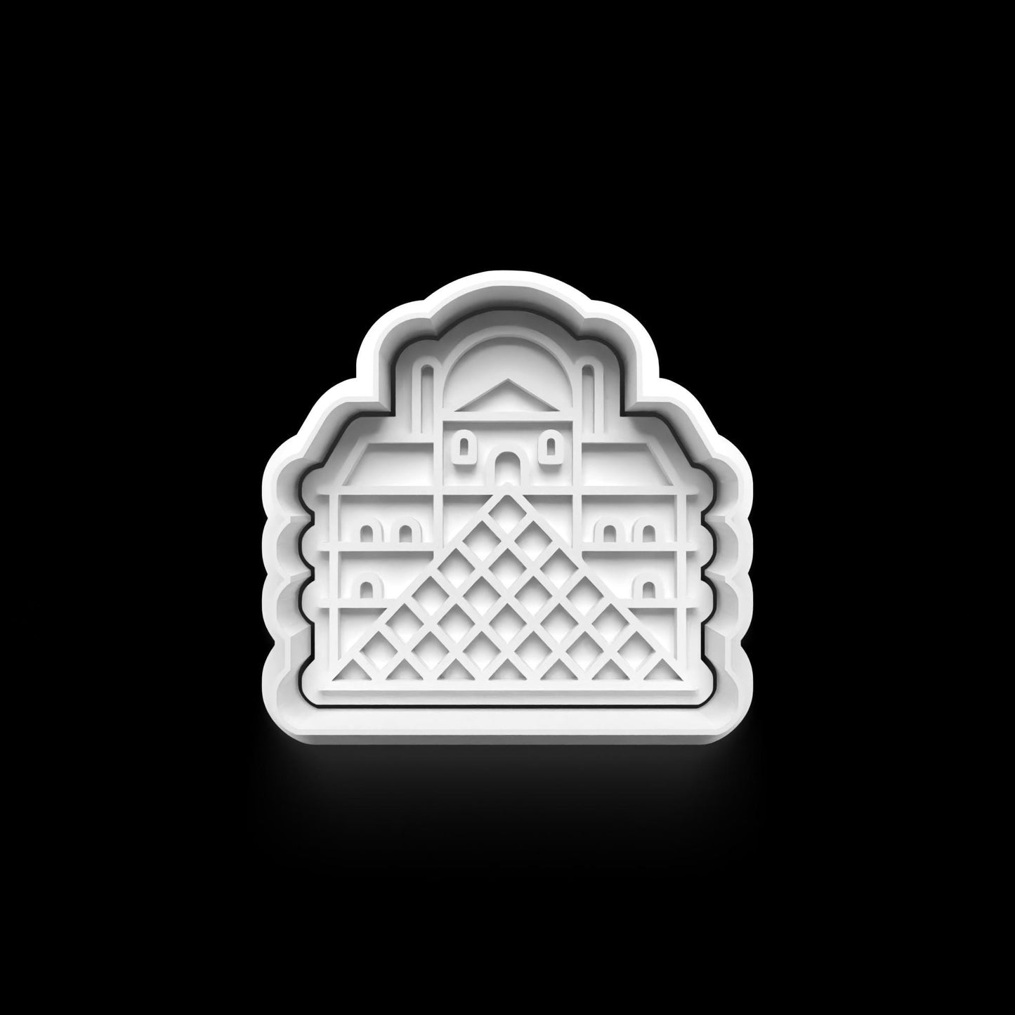 World Landmarks Cookie Cutter Set | Landmark Cookie Stamps | Eiffel Tower Taj Mahal Colosseum Sydney Opera House | Travel Theme Cookies