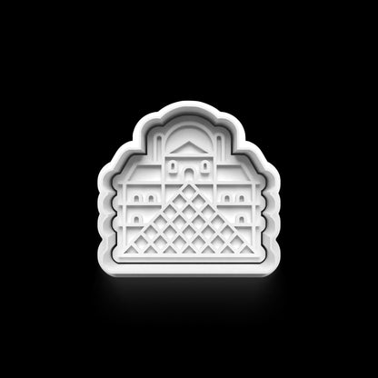 World Landmarks Cookie Cutter Set | Landmark Cookie Stamps | Eiffel Tower Taj Mahal Colosseum Sydney Opera House | Travel Theme Cookies