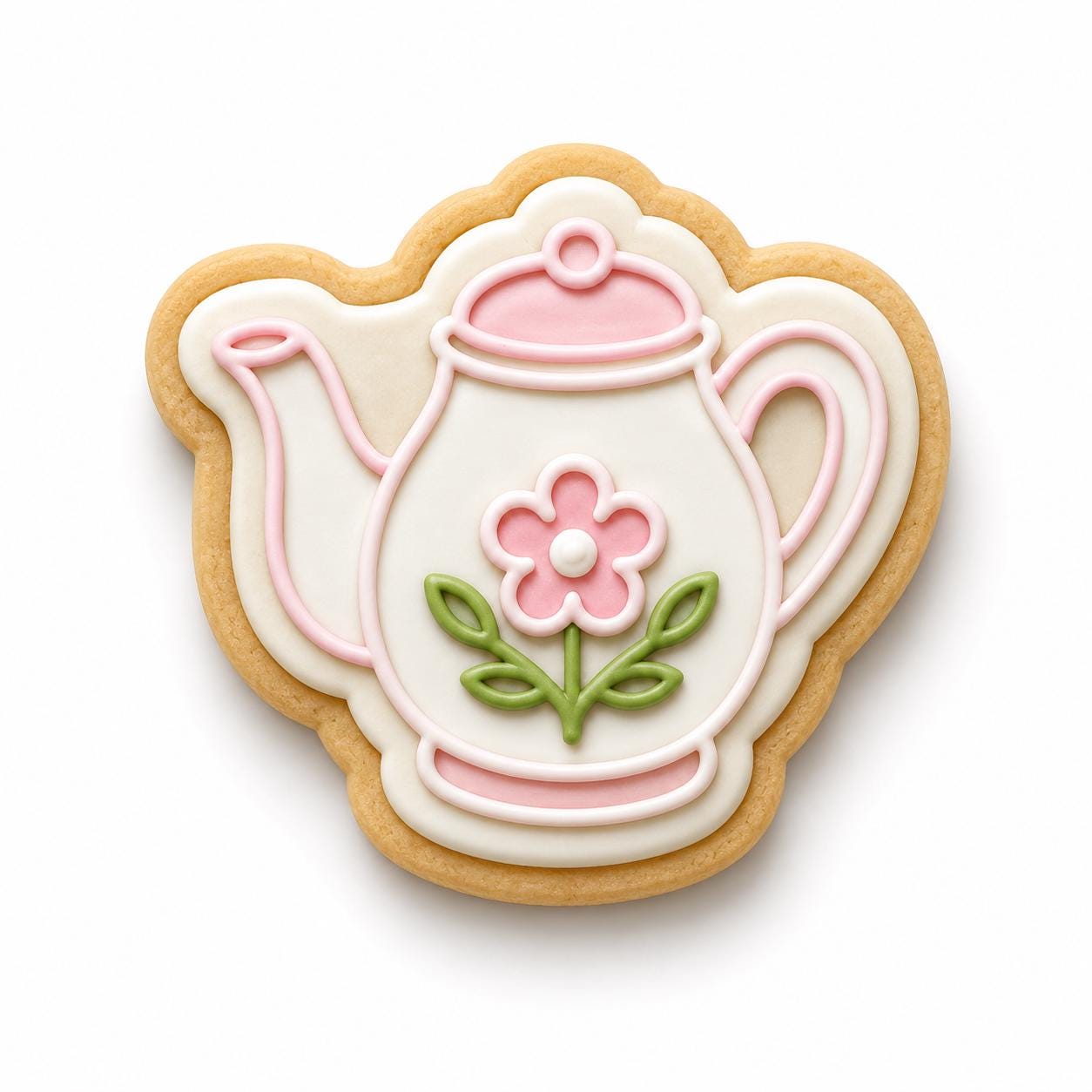 Tea Time Cookie Cutter Set | Teapot Teacup Croissant Tea Bag Lemon Cookie Stamp | Afternoon Tea Party Cookie Cutter | Tea Lover Gift