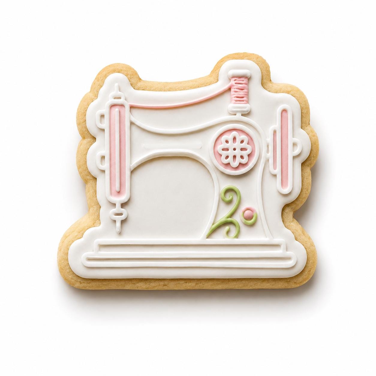 Sewing Cookie Cutter Set | Vintage Sewing Machine Dress Form Thread Spool Scissors Cookie Stamps | Quilter Gift | Sewing Theme Cookies