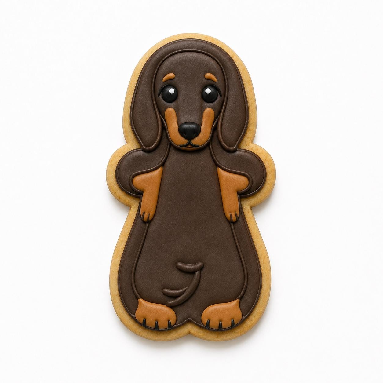 Dachshund Yoga Cookie Cutter Set, Wiener Dog Cookie Cutters, Meditation Dog Cookies, Royal Icing Cutter Stamp Set, Dog Lover Baking Gift