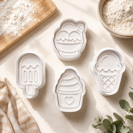 Ice Cream Cookie Cutter Set.