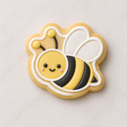 Bug Cookie Cutter Set | Butterfly Bee Ladybug Caterpillar Cookie Cutters | Spring Garden Cookie Stamp Set | Kids Baking Party Favor