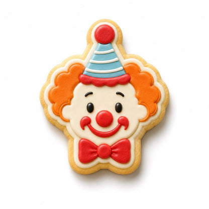 Circus Cookie Cutter Set | Carnival Cookie Cutters and Stamps | Elephant Clown Lion Carousel Popcorn Ferris Wheel Circus Party Cookies