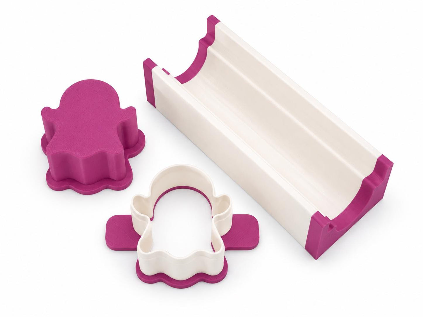 Ghost Cake Pop Mold Set with Press, Cutter and 6 Inch Display Tray | Halloween Cake Pop Mold | Bakery Tool | Custom Colors