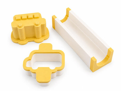 School Bus Cake Pop Mold Set with Press, Cutter and 6-Inch Display Tray | School Bus Cake Pop Maker | Custom Colors